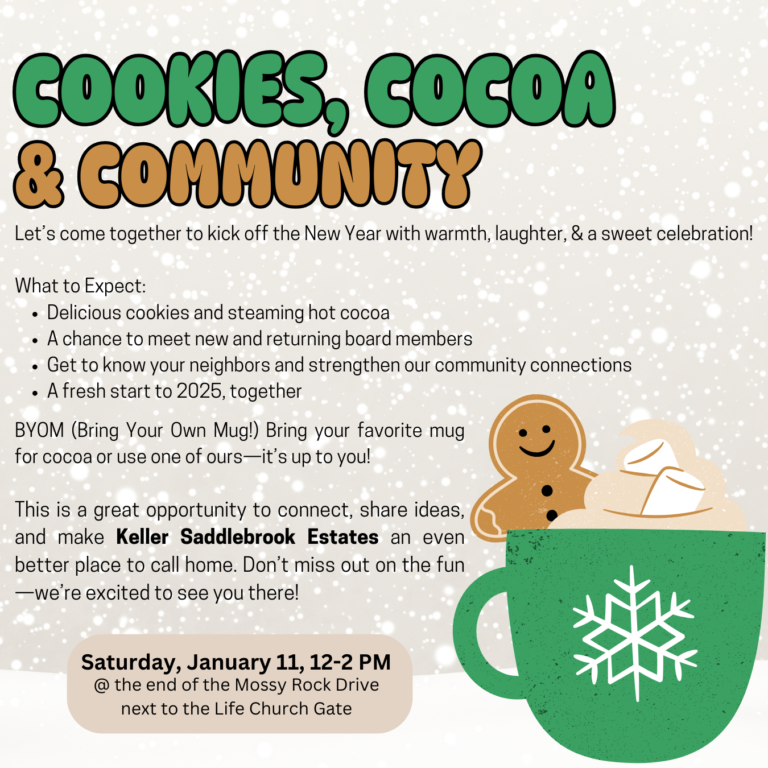 Cookies, Cocoa and Community